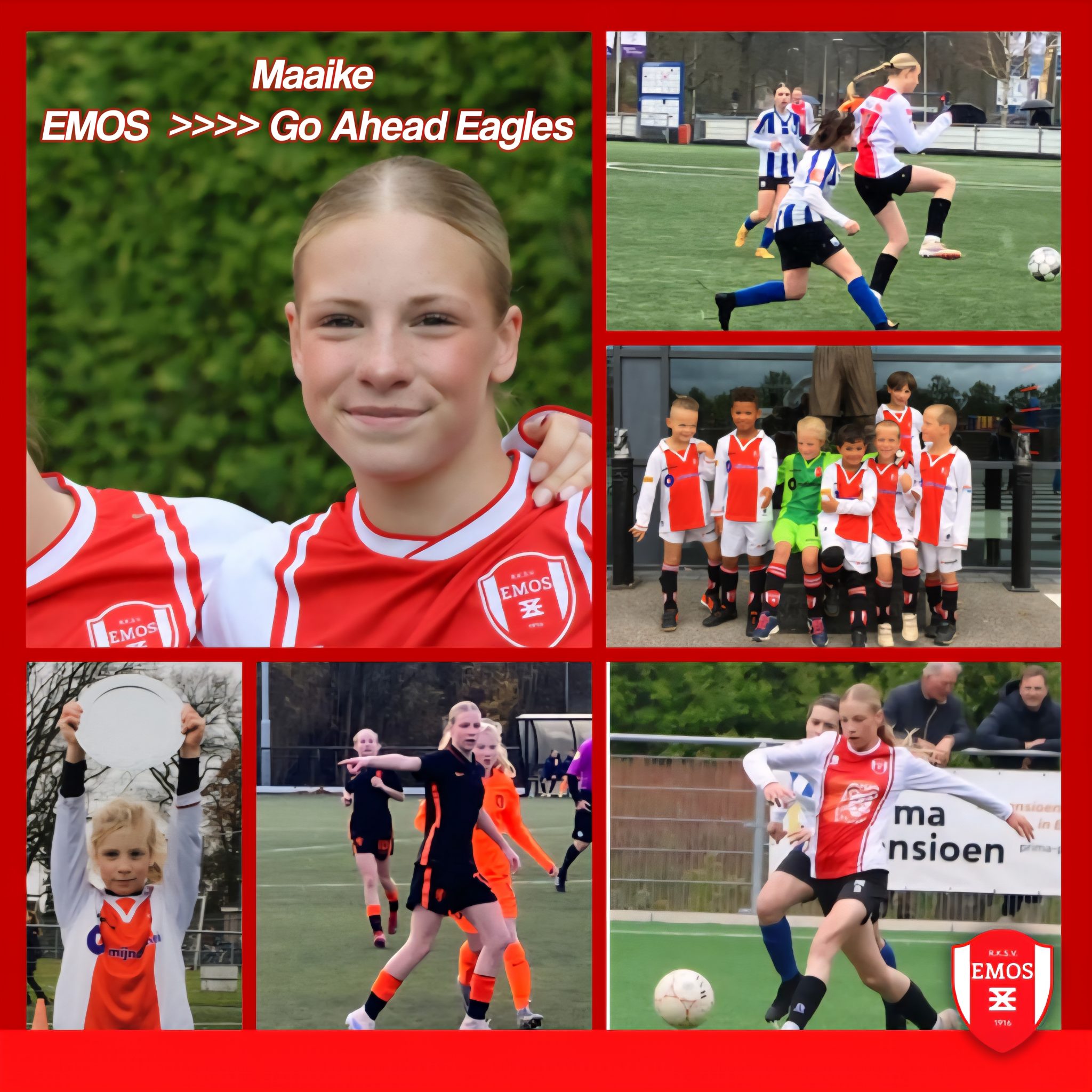 Maaike Egberink (MO17-1) naar Go Ahead Eagles